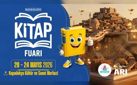 Nevşehir’de Kitap Fuarı 20 Mayıs’ta Başlıyor Kültür ve Edebiyat Dünyası Bir Araya Geliyor
