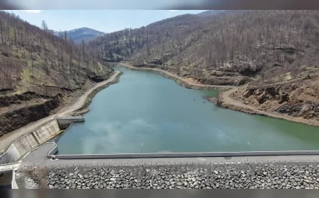 Ordu’da gölet ve barajlar tam kapasiteye ulaştı su yönetiminde yeni hedef 100 gölet
