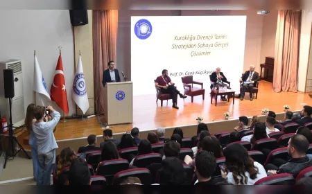 Ege Üniversitesi’ndeki Tarım Zirvesinde Kuraklık Alarmı: “Su Artık Stratejik Bir Beka Meselesi”