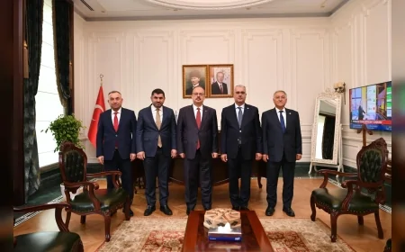 AK Parti Çorum Milletvekili Yusuf Ahlatcı Ankara’da Üst Düzey Ziyaretlerde Bulundu