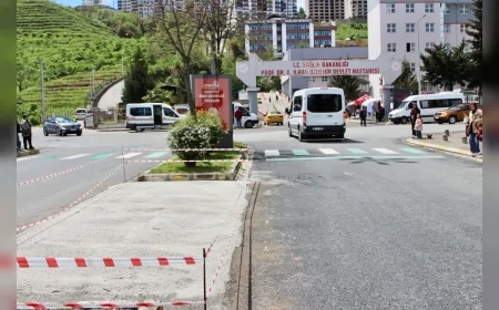 Giresun Belediyesi Acil Servis Ulaşımını Hızlandıracak Refüj Düzenlemesini Tamamladı