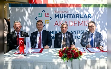 Bornova Belediye Başkanı Ömer Eşki: “Muhtarlar Akademisi Türkiye’ye örnek bir model”