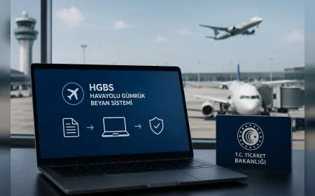 Ticaret Bakanlığı Havayolu Gümrük Beyan Sistemi ile tüm havalimanlarında dijital dönemi başlattı