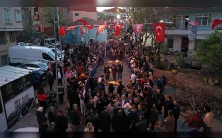 Beylikdüzü’nde Geleneksel Hıdırellez Şenliği Yoğun Katılımla Baharı Coşkuyla Karşıladı
