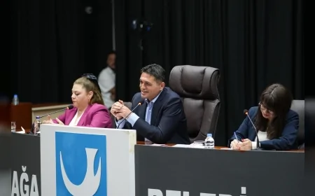 ALİAĞA BELEDİYE BAŞKANI SERKAN ACAR MAYIS AYI MECLİS TOPLANTISINDA MADRİD ZİYARETİNİ ANLATTI!