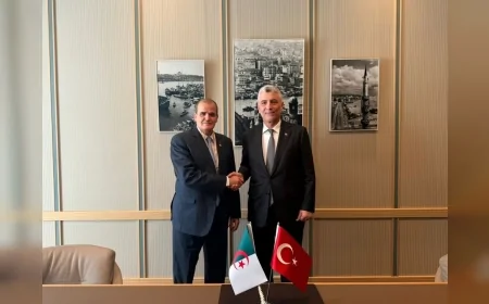 Ticaret Bakanı Prof. Dr. Ömer Bolat: “Türkiye-Cezayir ticari ilişkilerinde yeni mekanizmaları değerlendirdik”