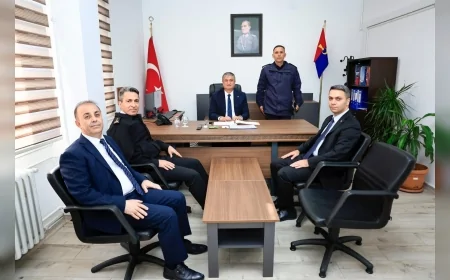 Adana Valisi Mustafa Yavuz Pozantı’daki güvenlik çalışmaları hakkında bilgi aldı