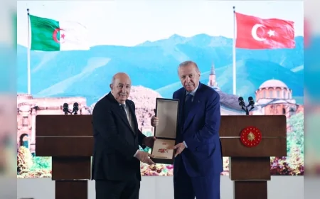 Cumhurbaşkanı Recep Tayyip Erdoğan: “Türkiye ile Cezayir ilişkileri tarihinin en yüksek seviyesine ulaştı”