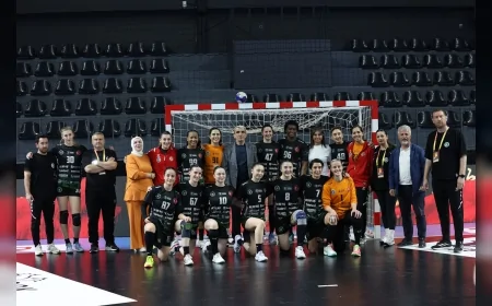 Bursa Büyükşehir Belediyespor Kadın Hentbol Takımı Federasyon Kupası’nda finale yükseldi