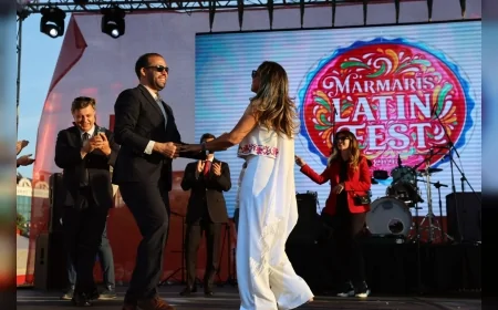 Marmaris’te Latin Fest Coşkusu Başladı: 14 Ülkeden Katılımla Kültür ve Barış Mesajı Verildi