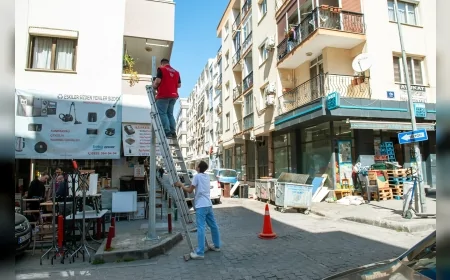 Karşıyaka Belediyesi çevre kirliliğine karşı 40 noktada kameralı denetim sistemini devreye aldı