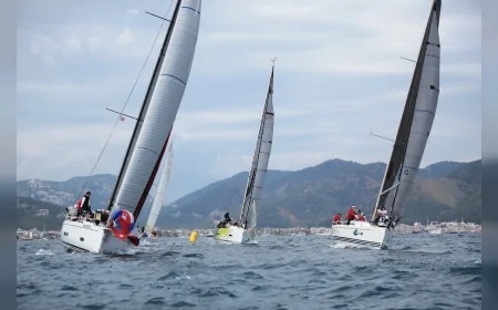 Marmaris’te düzenlenen Uluslararası Akdeniz Yat Şampiyonası’nda “Akdeniz Melekleri” farkındalık mesajıyla öne çıktı