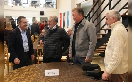 Tepebaşı’nda Türk havacılığına katkı sunan Tayyare Tamirhanesi emektarları bir araya geldi