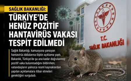 Sağlık Bakanlığı: “Türkiye’de Henüz Pozitif Hantavirüs Vakası Tespit Edilmedi”