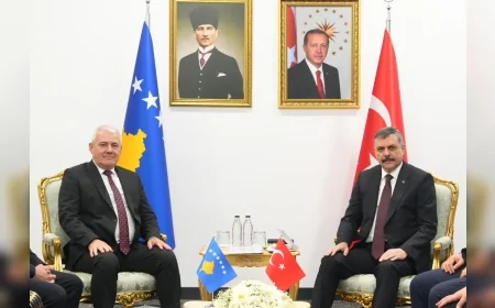 İçişleri Bakanı Mustafa Çiftçi: “Kosova ile dayanışmamız her alanda güçlenerek sürecek”