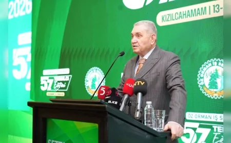 ÖZ ORMAN-İŞ GENEL BAŞKANI SETTAR ASLAN: “YEŞİL VATAN’I KORUMAK 86 MİLYONUN ORTAK SORUMLULUĞUDUR”