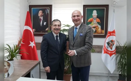 BAŞKAN ATAÇ’TAN UYSAL VE SÜLÜK’E HAYIRLI OLSUN ZİYARETİ