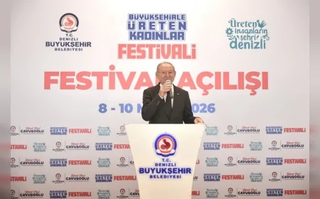 Denizli Büyükşehir Belediyesi’nin “Üreten Kadınlar Festivali” yoğun katılımla kapılarını açtı