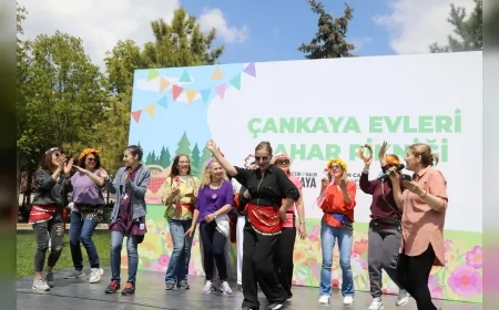 Çankaya Belediyesi’nin Bahar Pikniğinde 27 Çankaya Evi Kursiyeri Bir Araya Geldi
