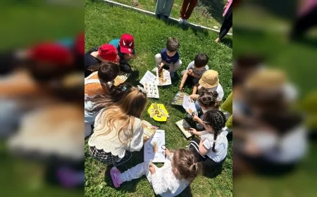 Yunusemreli Minikler Ortaköy’de Düzenlenen Doğa Gezisiyle Eğlenerek Öğrendi