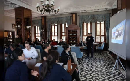 Eskişehir Büyükşehir Belediyesi’nden otelde yangına karşı uygulamalı müdahale tatbikatı