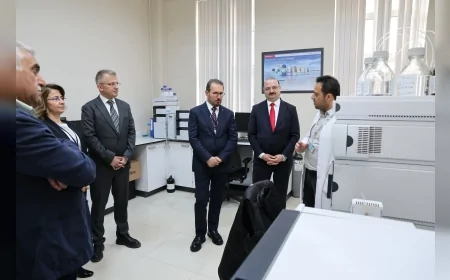 Sağlık Bakan Yardımcısı Doç. Dr. Şuayıp Birinci: “Atatürk Üniversitesinin bilimsel altyapısı umut verici”