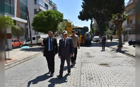 Salihli Belediye Başkanı Mazlum Nurlu: “Daha güçlü altyapı için çalışmalarımızı sürdürüyoruz”