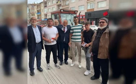 Saadet Partisi Çorum İl Teşkilatı Alaca’da Vatandaşlarla Buluştu: “Makamda Değil Meydanda Siyaset Yapıyoruz”