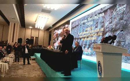 Çorum Belediye Başkanı Dr. Halil İbrahim Aşgın: “Çorum UNESCO Gastronomi Şehirleri Listesi’ne girecek”