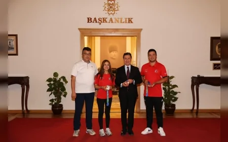Muğla Büyükşehir Belediyesi Sporcuları Çin’deki Okçuluk Dünya Kupası’nda 2 Altın ve 1 Gümüş Madalya Kazandı