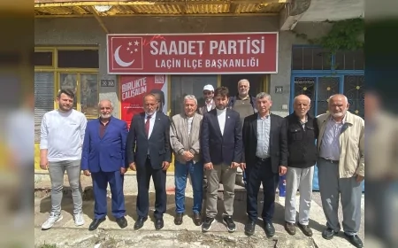 Saadet Partisi Çorum İl Teşkilatı Köy Ziyaretleri ve Laçin Açılışıyla Sahada Mesaj Verdi