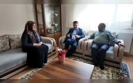 Bursa Büyükşehir Belediyesi Anneler Günü’nde Şehit Annelerini Ziyaret Etti