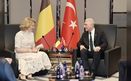 Ticaret Bakanı Ömer Bolat: “Belçika ile ekonomik işbirliğimizi daha da derinleştirme irademizi teyit ettik”