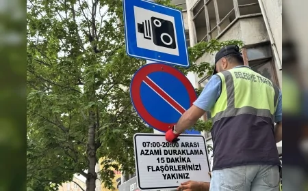Çorum Belediyesi şehir merkezinde EDS destekli süreli park uygulamasını başlatıyor