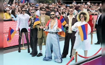 Ermenistan Temsilcisi SIMÓN “Paloma Rumba” ile Eurovision 2026’da Ofis Hayatına Karşı Özgürlük Hikâyesi Anlatıyor