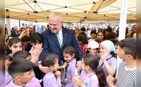 Menemen Belediye Başkanı Aydın Pehlivan: “Trafik kuralları çocukluktan itibaren zihinlere yerleşmeli”