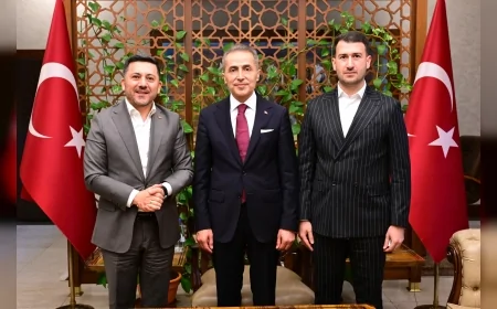 Nevşehir Belediye Başkanı Rasim Arı, Vali Hüseyin Kök’e Hayırlı Olsun Ziyaretinde Bulundu
