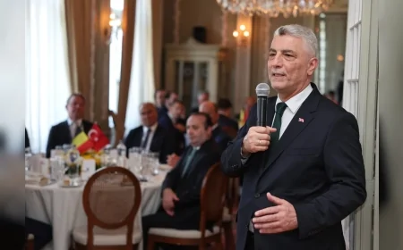 Ticaret Bakanı Ömer Bolat: “Türkiye–Belçika ekonomik ilişkilerini daha ileri seviyeye taşımayı hedefliyoruz”