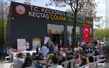 Keçiören’de Dünya Çölyak Günü ve Anneler Günü Glütensiz Kafe Açılışıyla Kutlandı