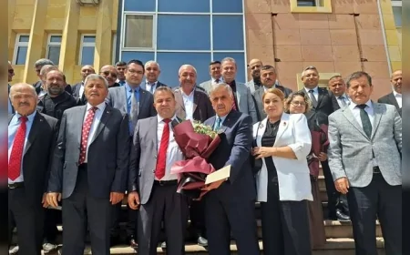 ÇESOB Başkanı Recep Gür Mazbatasını Aldı: “Kapımız Ve Gönlümüz Açık”