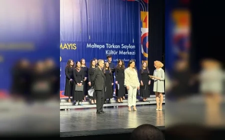 Maltepe Belediyesi Gençlik Korosu SANSEV Uluslararası Çoksesli Korolar Festivali’nde Performansıyla Beğeni Topladı