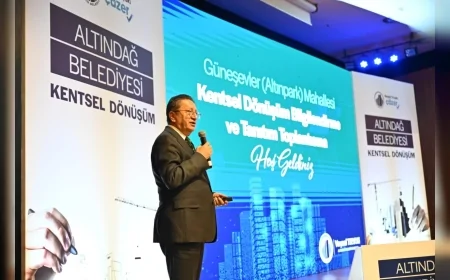 Altındağ Belediye Başkanı Dr. Veysel Tiryaki: “Daha güvenli ve daha yaşanabilir bir Altındağ inşa etmek istiyoruz”