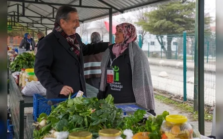 Tepebaşı Belediye Başkanı Dt. Ahmet Ataç: “Kadın emeğini ve yerel üretimi desteklemeyi sürdürüyoruz”