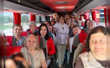 Eskişehir Büyükşehir Belediye Başkanı Ayşe Ünlüce: “Kadınlarımızla kentin tarihini ve kültürünü keşfetmeye devam edeceğiz”