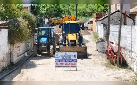 Aydın Büyükşehir Belediye Başkanı Özlem Çerçioğlu: “Koçarlı’da altyapı yatırımlarımızı sürdüreceğiz”