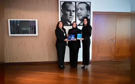 Aydın Büyükşehir Belediye Başkanı Özlem Çerçioğlu kadın odaklı projeleri Milletvekili Seda Sarıbaş ve KADEM temsilcileriyle değerlendirdi