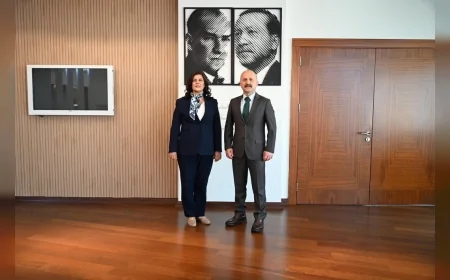 AYDIN VALİSİ DR. OSMAN VAROL’DAN BAŞKAN ÖZLEM ÇERÇİOĞLU’NA NEZAKET ZİYARETİ!