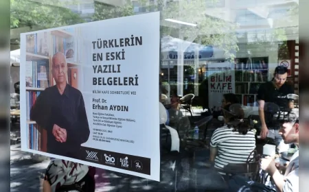 Dokuz Eylül Üniversitesi’nde “Türklerin En Eski Yazılı Belgeleri” Bilim Kafe Sohbetlerinde Ele Alındı