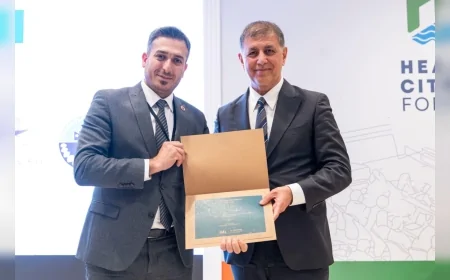 İzmir Büyükşehir Belediye Başkanı Dr. Cemil Tugay yeniden Türkiye Sağlıklı Kentler Birliği Başkanı seçildi
