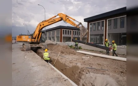 Düzce’de 1250 Kilometrelik İçme Suyu Şebekesi Yenileme Çalışmalarında 11 Kilometrelik Hat Tamamlandı